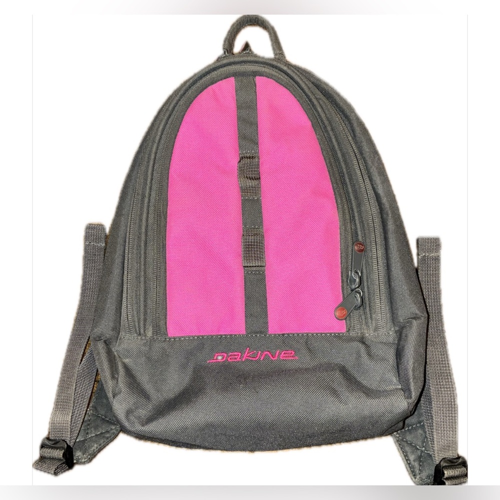 Dakine Cosmo Fuchsia and Charcoal Mini Backpack
